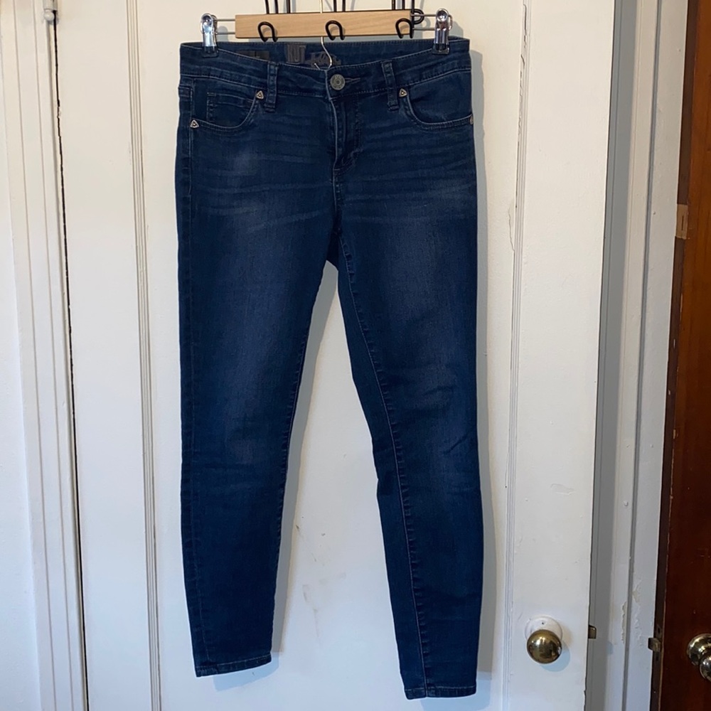 Kut from the Kloth Dakota ankle skinny denim jeans